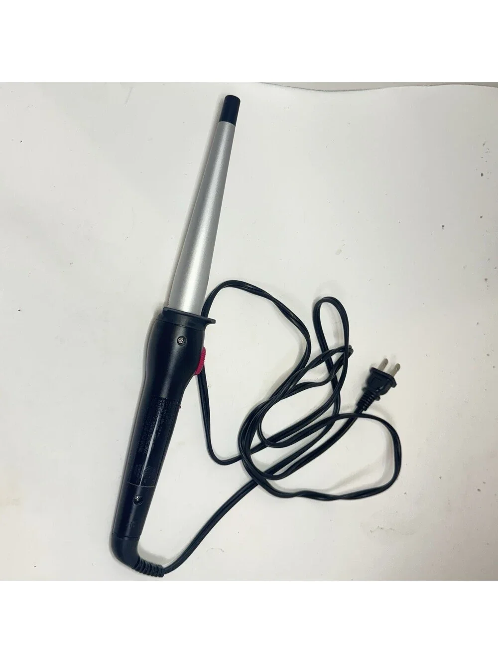 Remington CI52W1 Conical Hair Curling Wand Black Pink Ceramic Tested Working